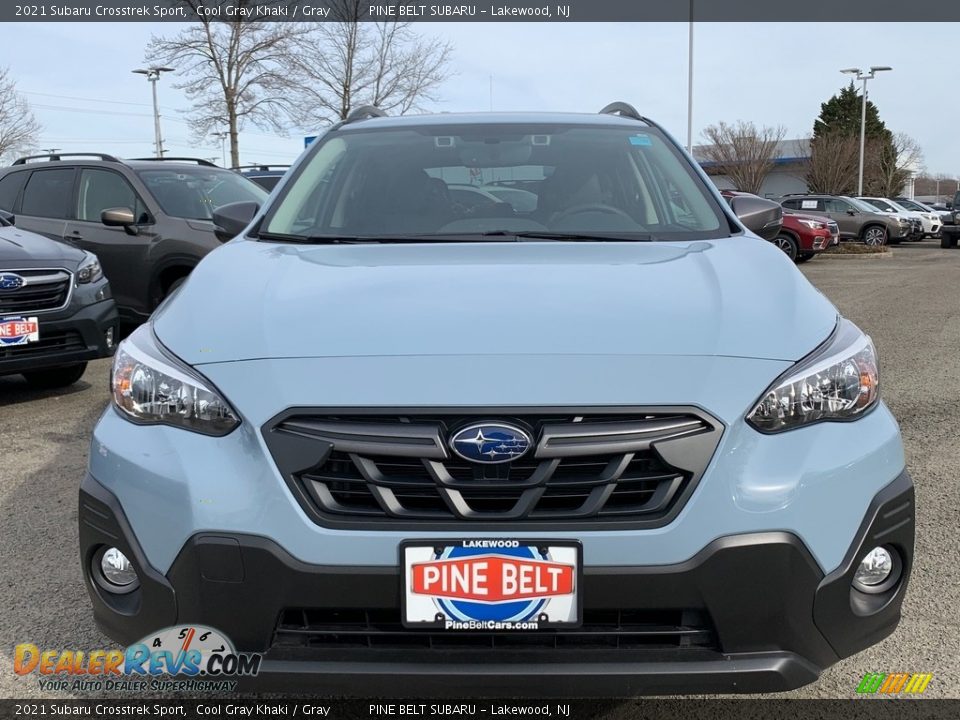 2021 Subaru Crosstrek Sport Cool Gray Khaki / Gray Photo #3