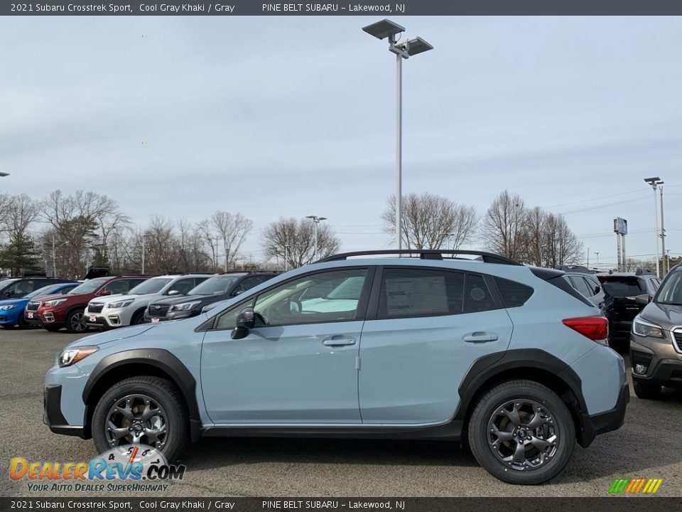 2021 Subaru Crosstrek Sport Cool Gray Khaki / Gray Photo #4