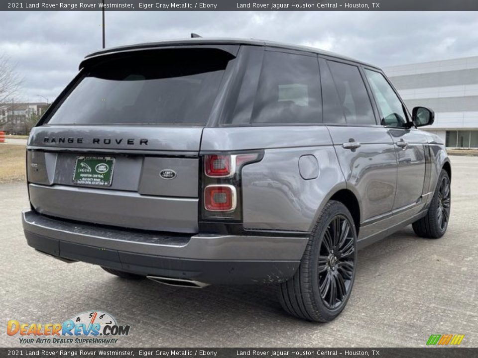 2021 Land Rover Range Rover Westminster Eiger Gray Metallic / Ebony Photo #3