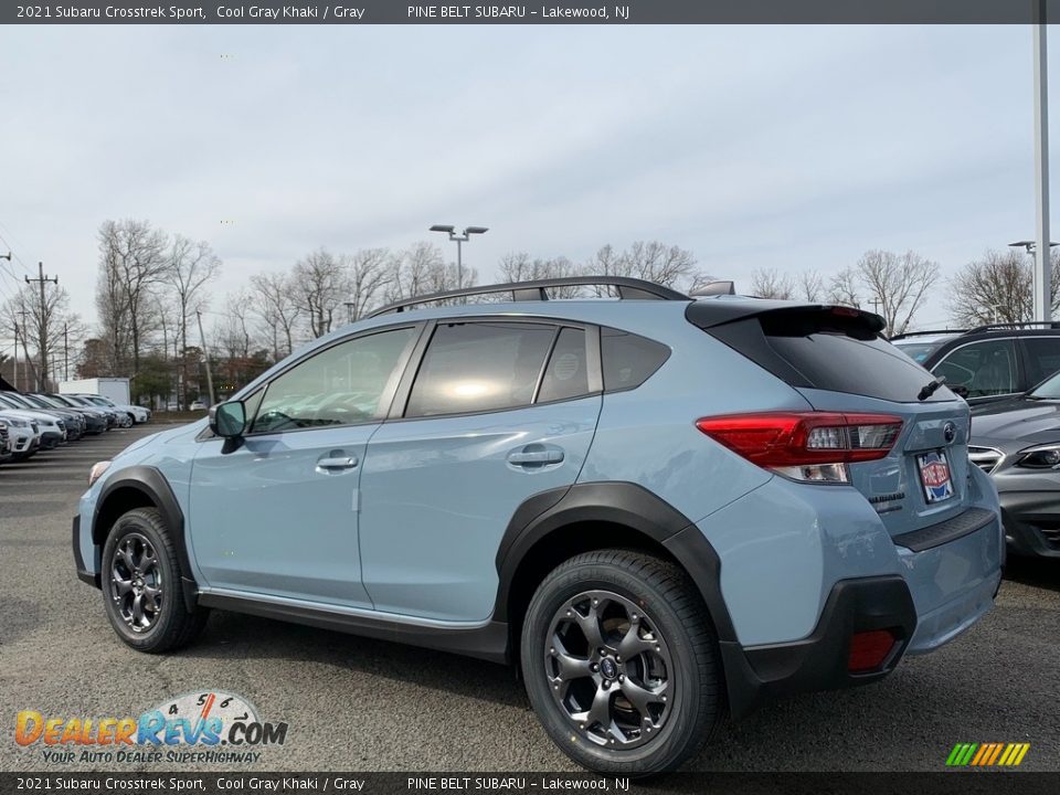 2021 Subaru Crosstrek Sport Cool Gray Khaki / Gray Photo #6