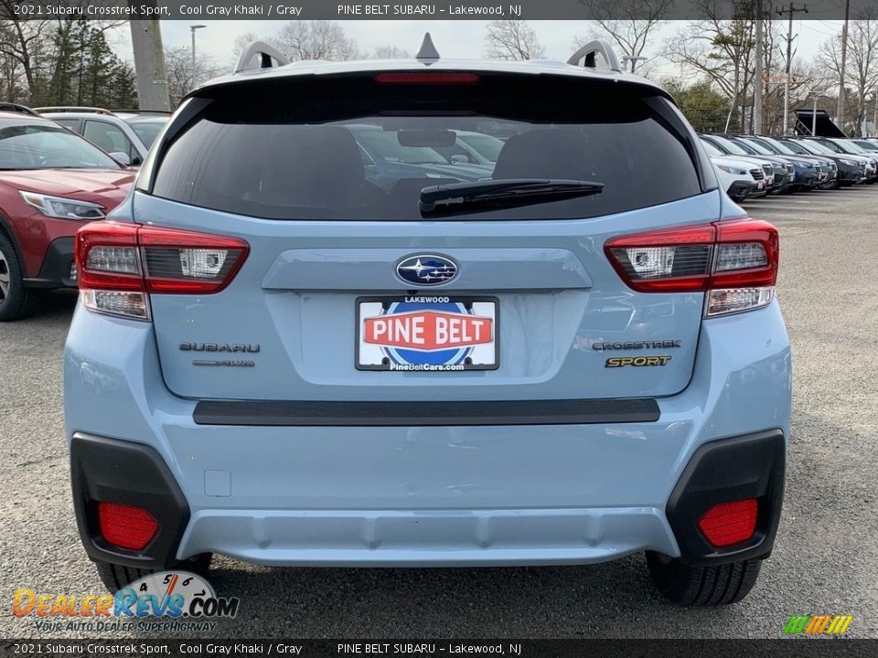 2021 Subaru Crosstrek Sport Cool Gray Khaki / Gray Photo #7