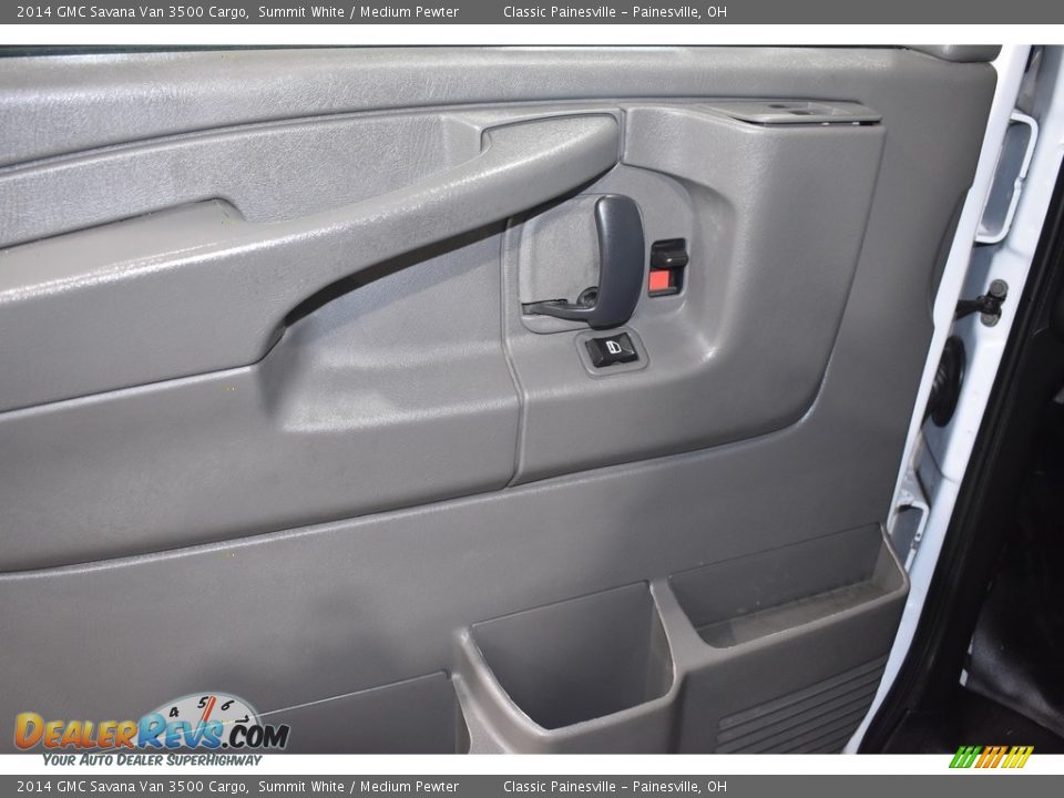 2014 GMC Savana Van 3500 Cargo Summit White / Medium Pewter Photo #12