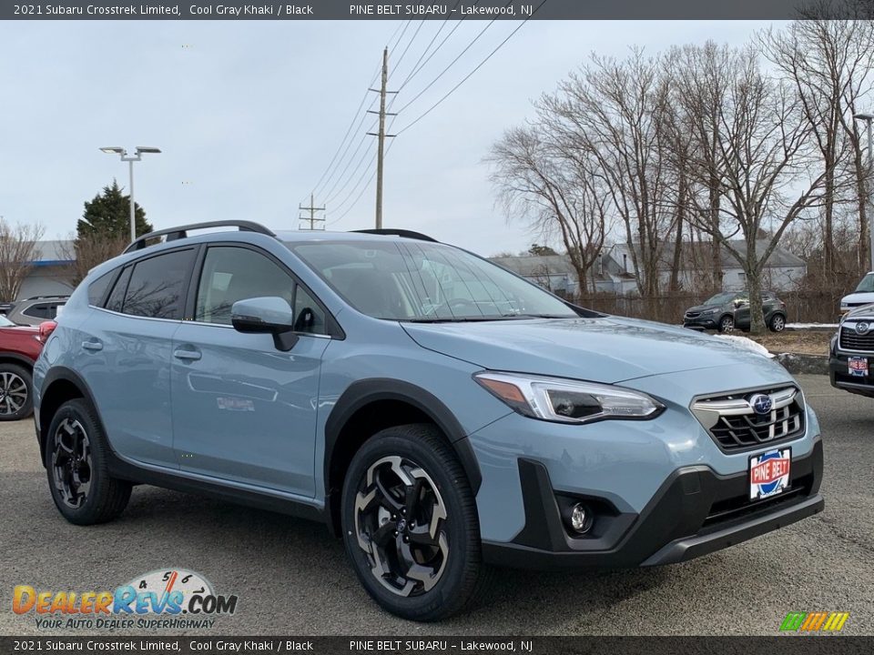 2021 Subaru Crosstrek Limited Cool Gray Khaki / Black Photo #1