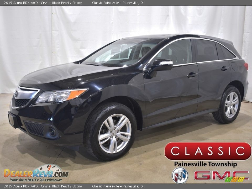 2015 Acura RDX AWD Crystal Black Pearl / Ebony Photo #1