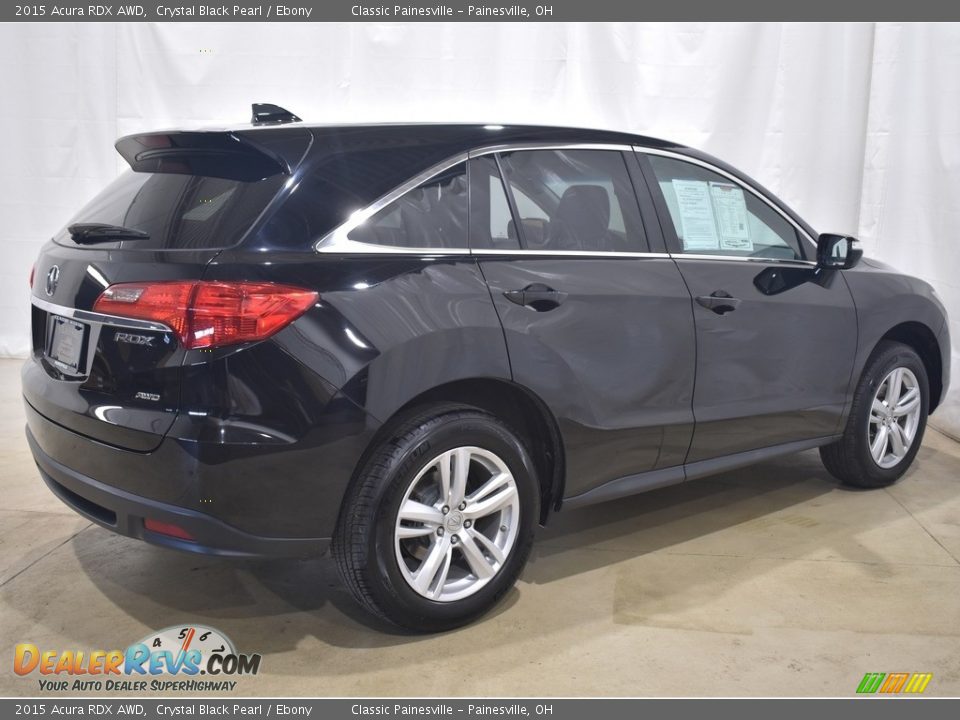 2015 Acura RDX AWD Crystal Black Pearl / Ebony Photo #2