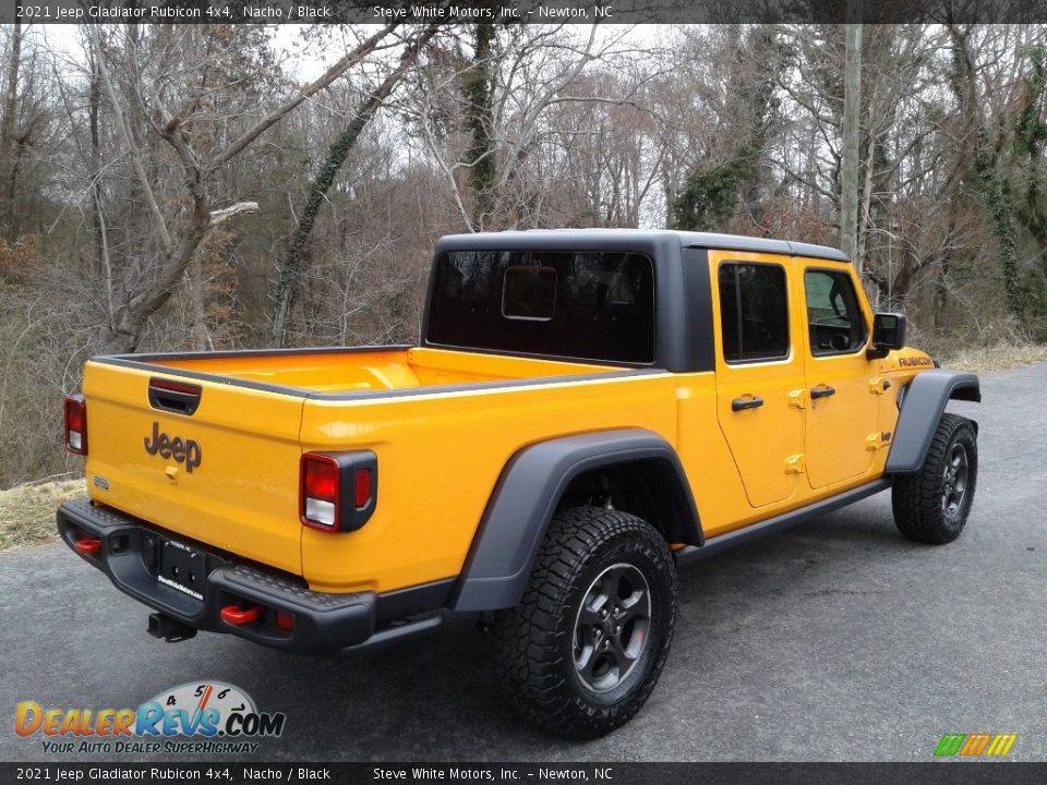 2021 Jeep Gladiator Rubicon 4x4 Nacho / Black Photo #6