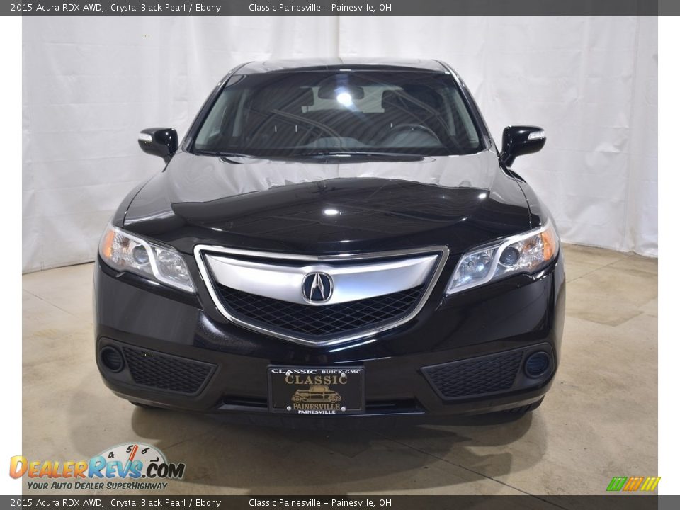 2015 Acura RDX AWD Crystal Black Pearl / Ebony Photo #4