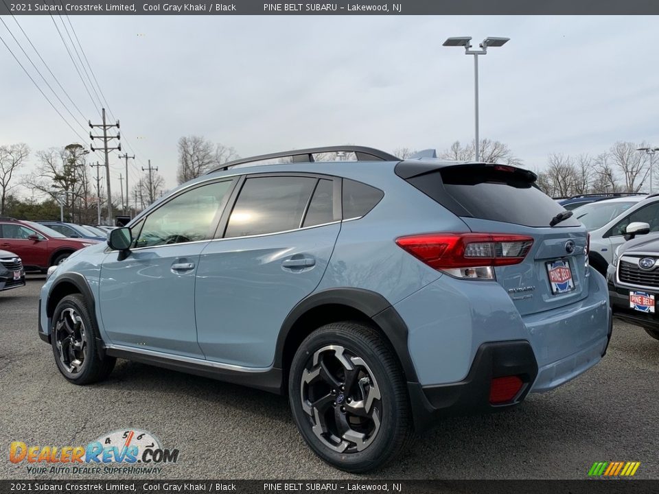 2021 Subaru Crosstrek Limited Cool Gray Khaki / Black Photo #6