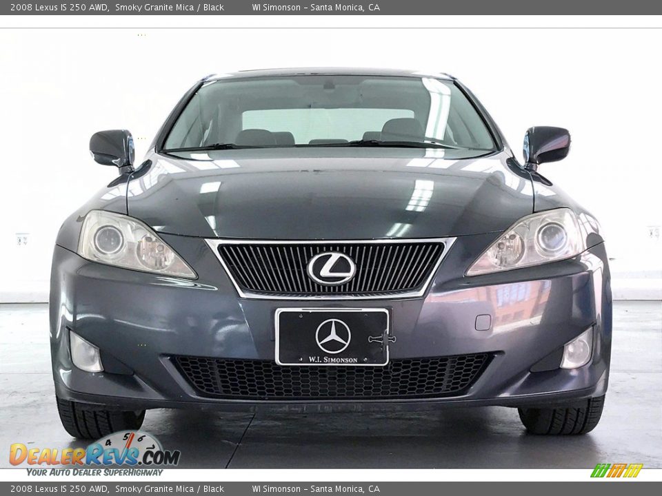 2008 Lexus IS 250 AWD Smoky Granite Mica / Black Photo #2