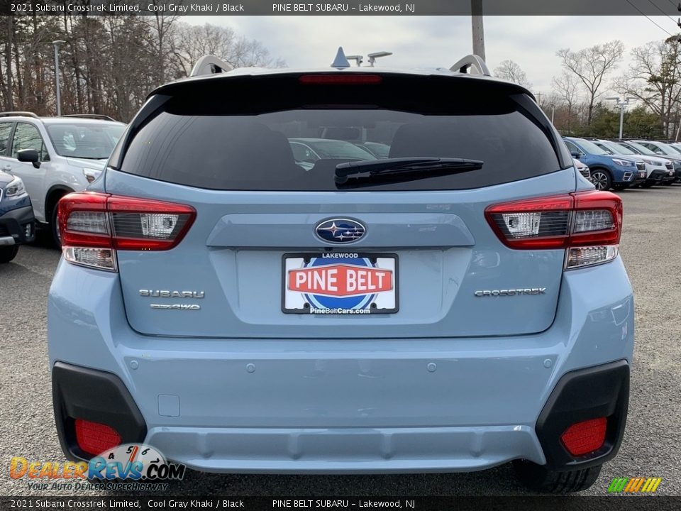 2021 Subaru Crosstrek Limited Cool Gray Khaki / Black Photo #7