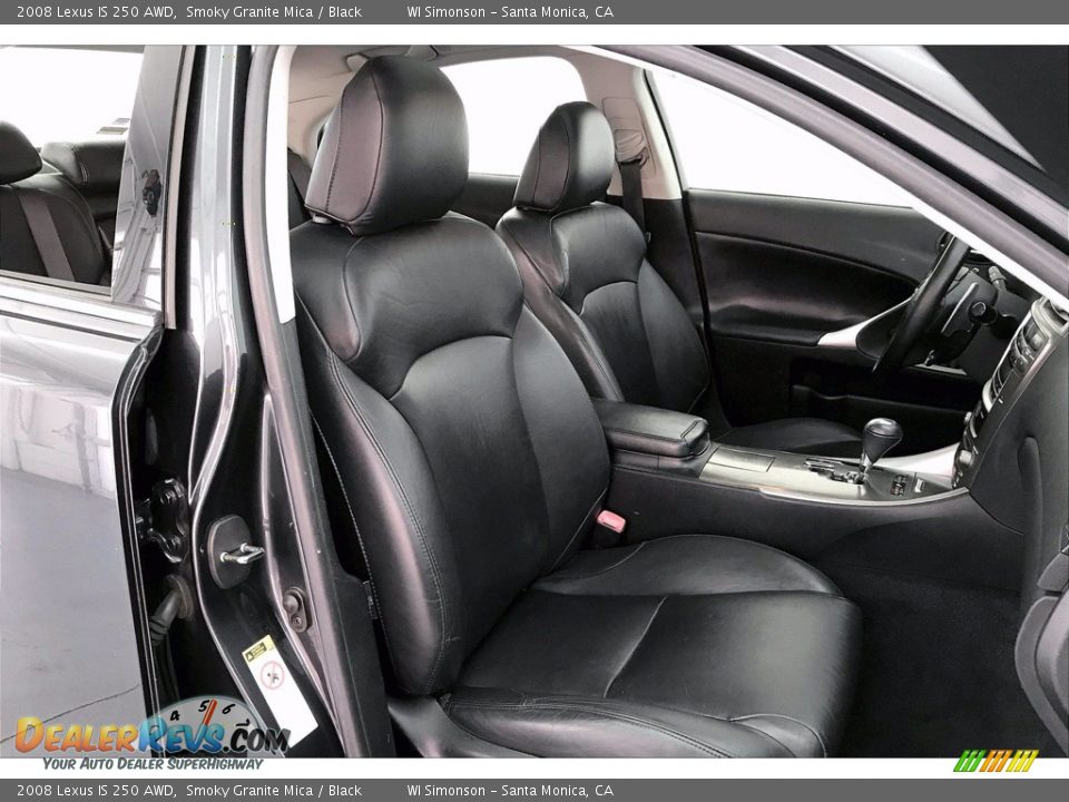2008 Lexus IS 250 AWD Smoky Granite Mica / Black Photo #6