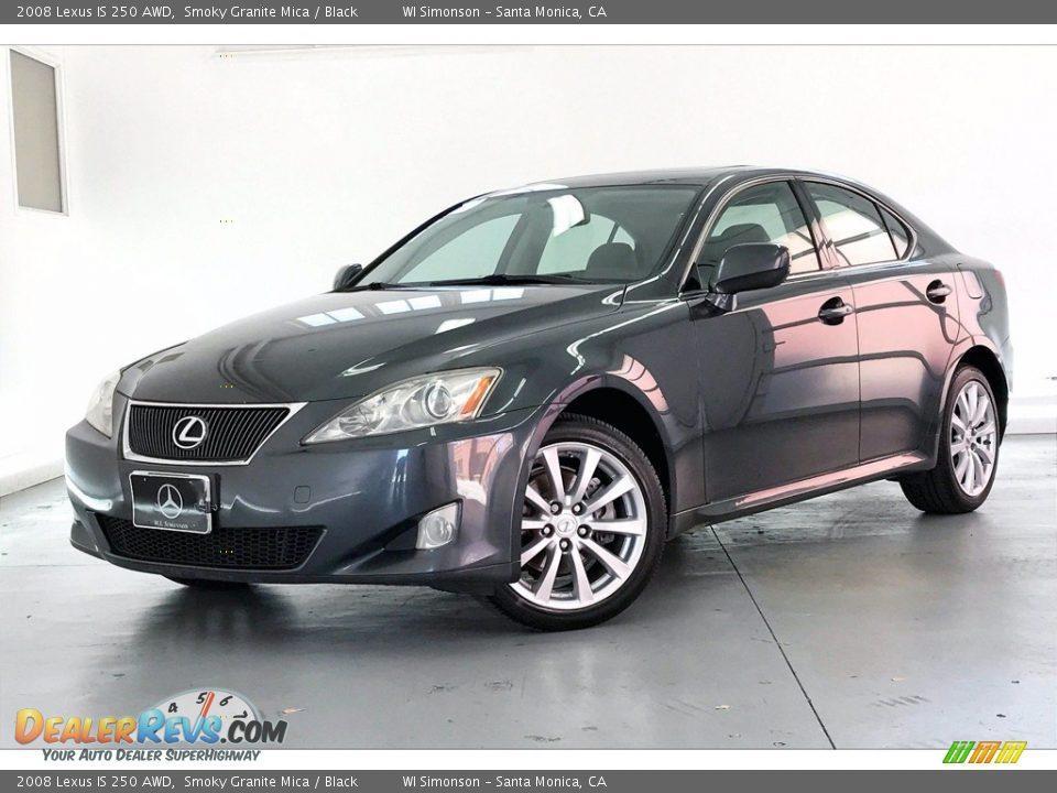 2008 Lexus IS 250 AWD Smoky Granite Mica / Black Photo #12