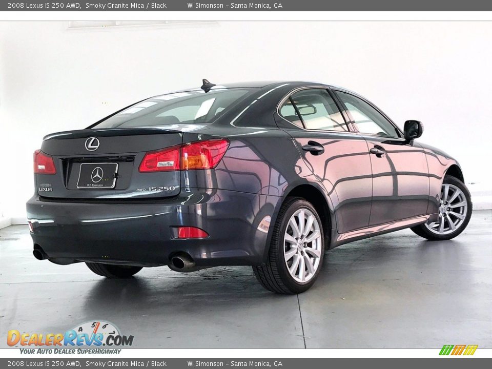 2008 Lexus IS 250 AWD Smoky Granite Mica / Black Photo #13