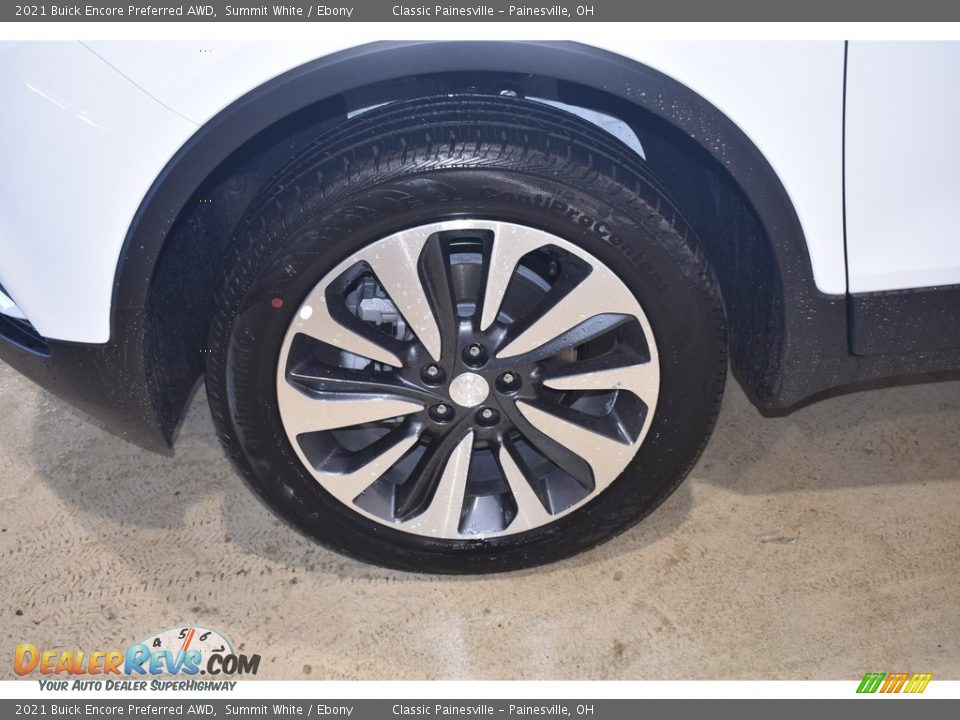 2021 Buick Encore Preferred AWD Summit White / Ebony Photo #5