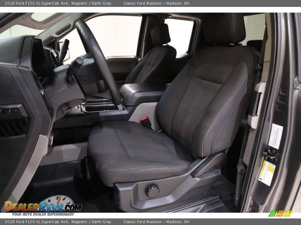 2018 Ford F150 XL SuperCab 4x4 Magnetic / Earth Gray Photo #5