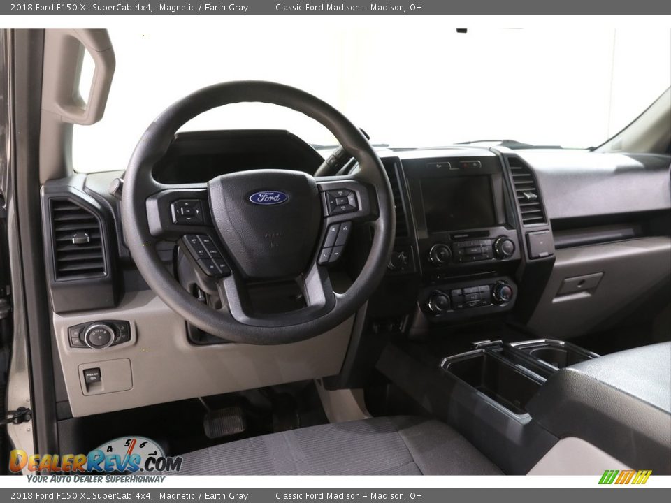 2018 Ford F150 XL SuperCab 4x4 Magnetic / Earth Gray Photo #6