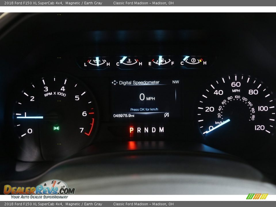 2018 Ford F150 XL SuperCab 4x4 Magnetic / Earth Gray Photo #8