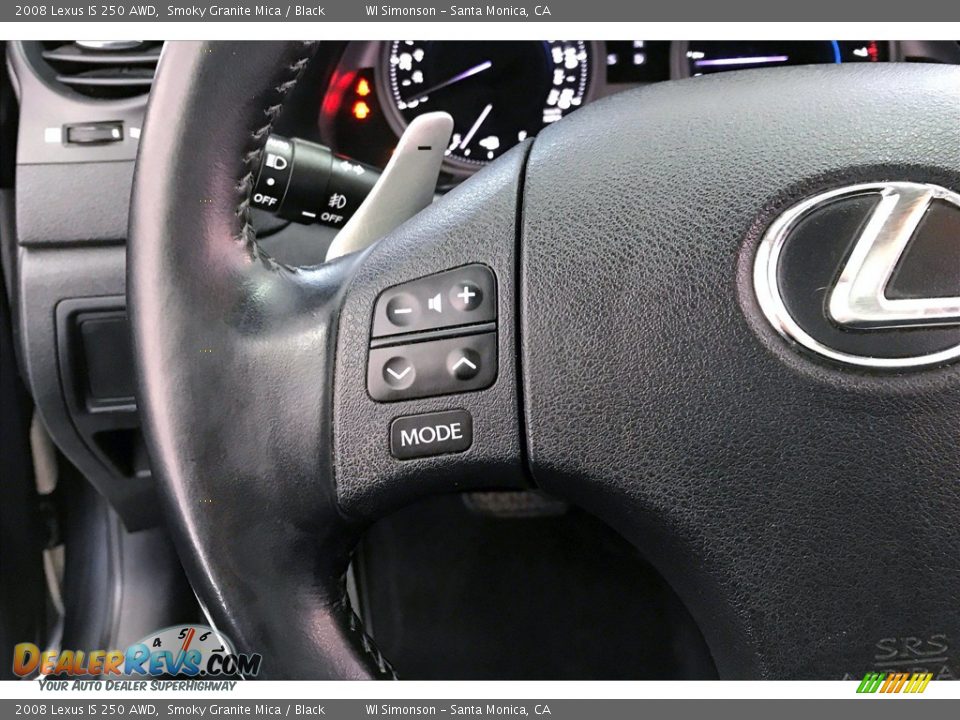 2008 Lexus IS 250 AWD Smoky Granite Mica / Black Photo #21