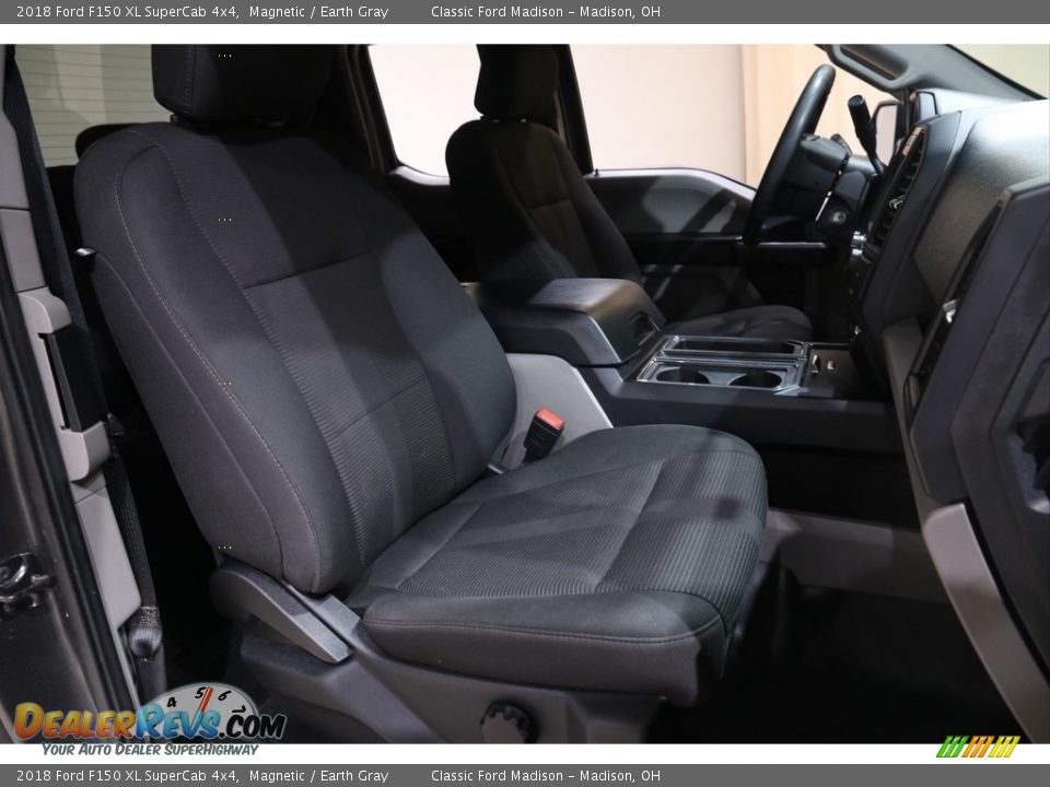2018 Ford F150 XL SuperCab 4x4 Magnetic / Earth Gray Photo #15