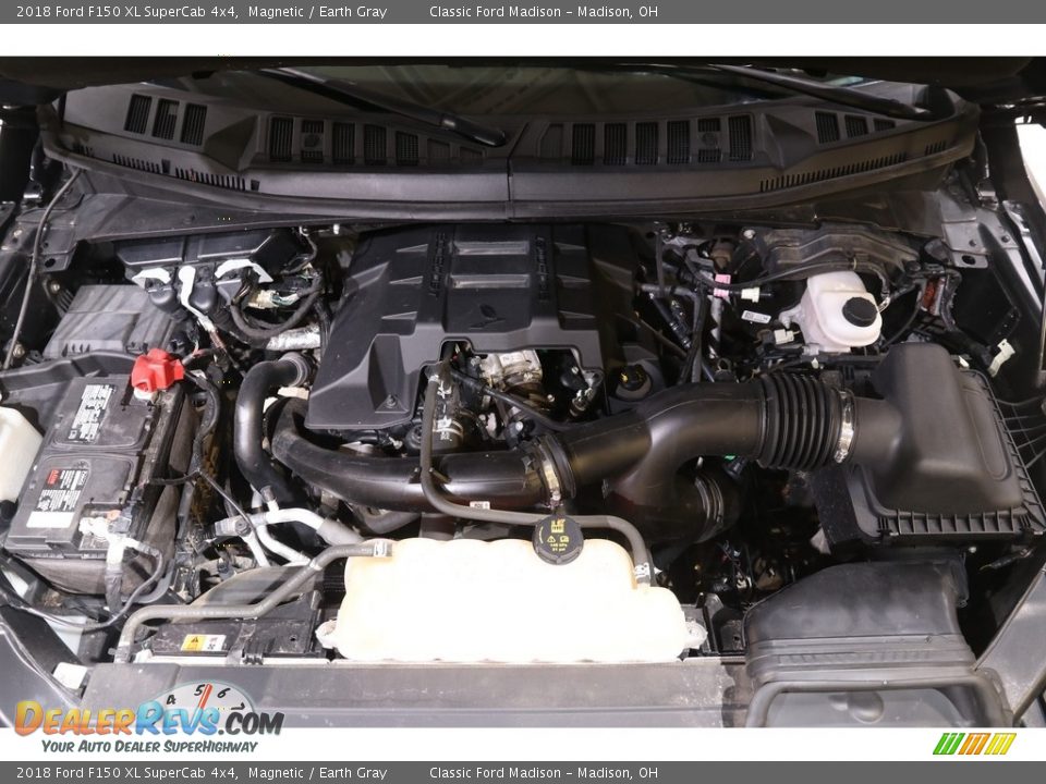 2018 Ford F150 XL SuperCab 4x4 Magnetic / Earth Gray Photo #19