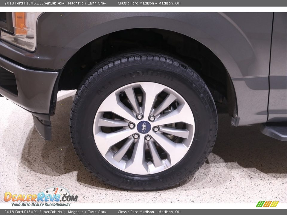 2018 Ford F150 XL SuperCab 4x4 Magnetic / Earth Gray Photo #20