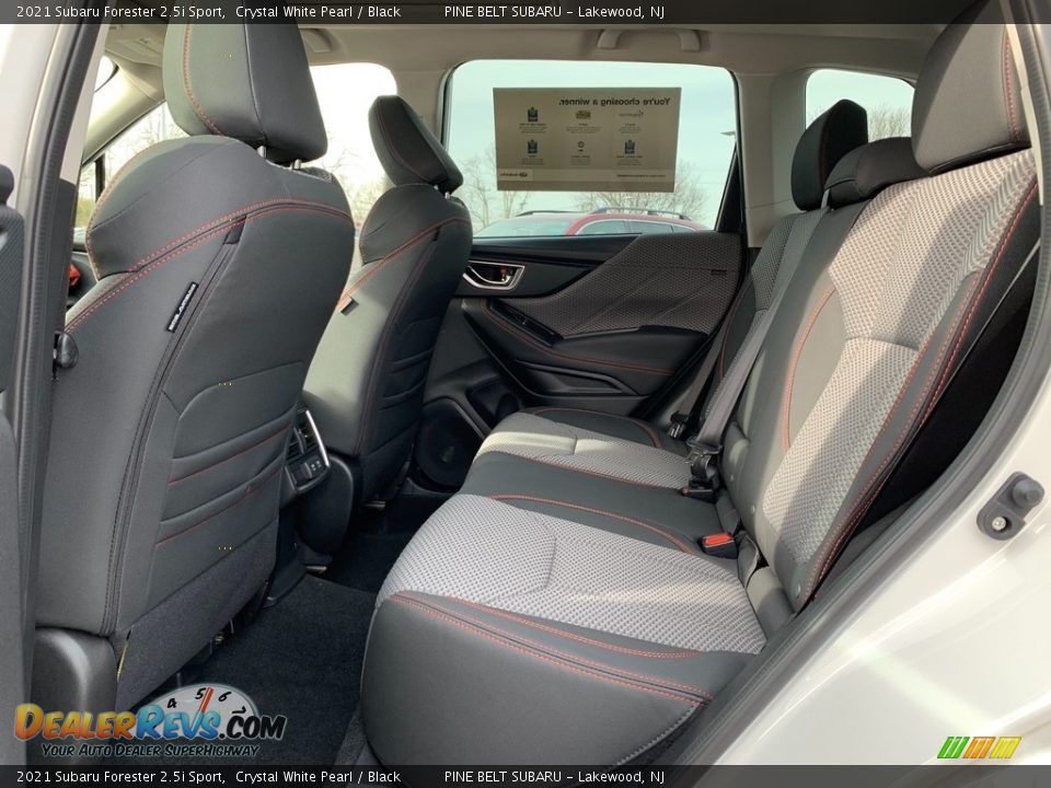 2021 Subaru Forester 2.5i Sport Crystal White Pearl / Black Photo #9