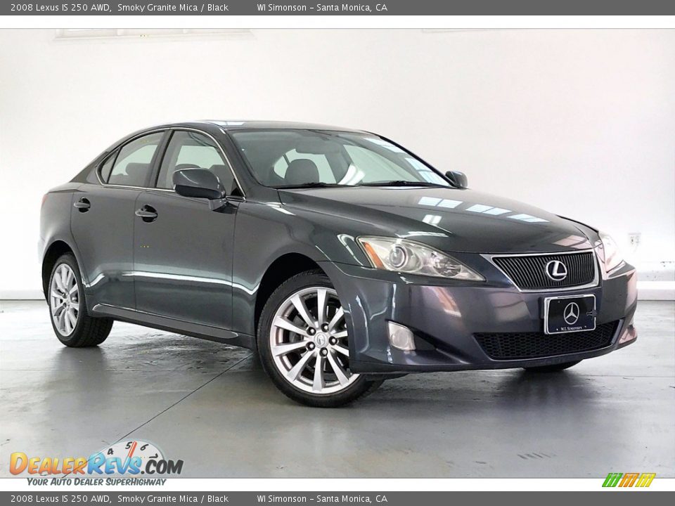 2008 Lexus IS 250 AWD Smoky Granite Mica / Black Photo #33