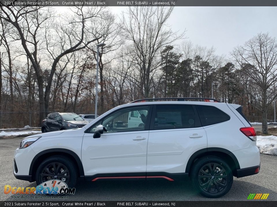 2021 Subaru Forester 2.5i Sport Crystal White Pearl / Black Photo #4