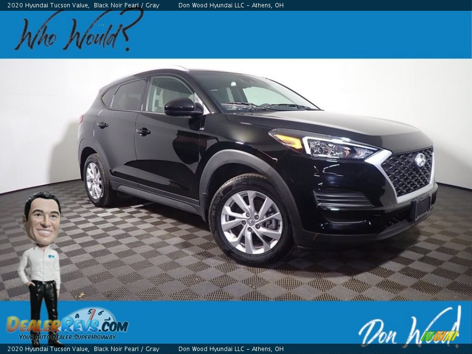 2020 Hyundai Tucson Value Black Noir Pearl / Gray Photo #1