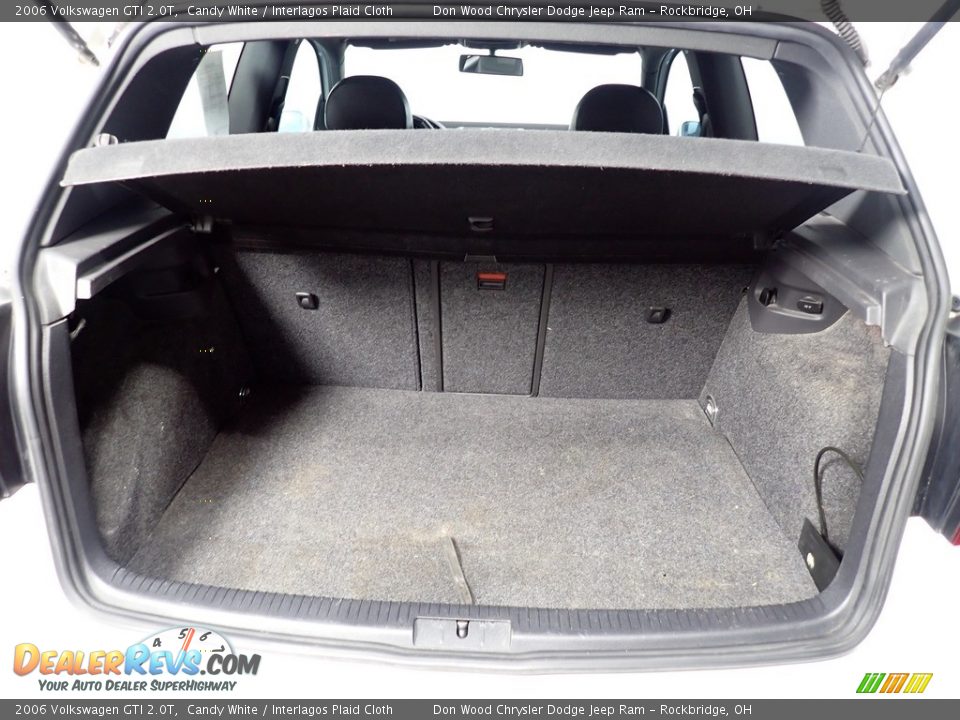 2006 Volkswagen GTI 2.0T Candy White / Interlagos Plaid Cloth Photo #14