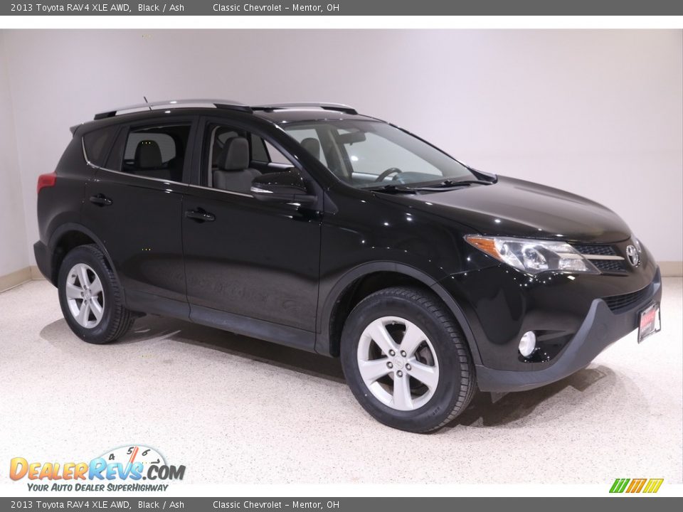 2013 Toyota RAV4 XLE AWD Black / Ash Photo #1