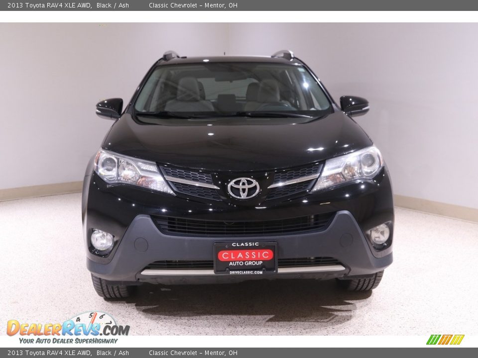 2013 Toyota RAV4 XLE AWD Black / Ash Photo #2