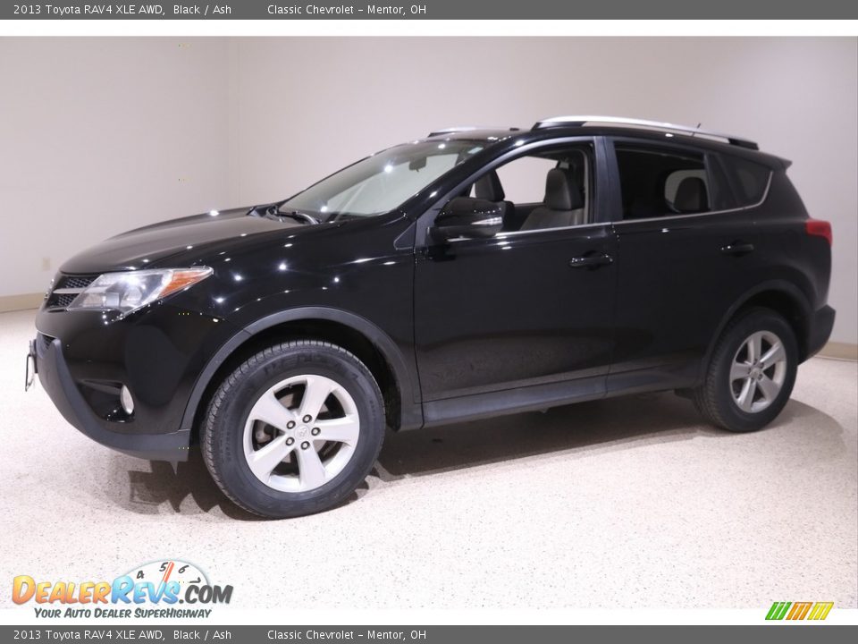 2013 Toyota RAV4 XLE AWD Black / Ash Photo #3