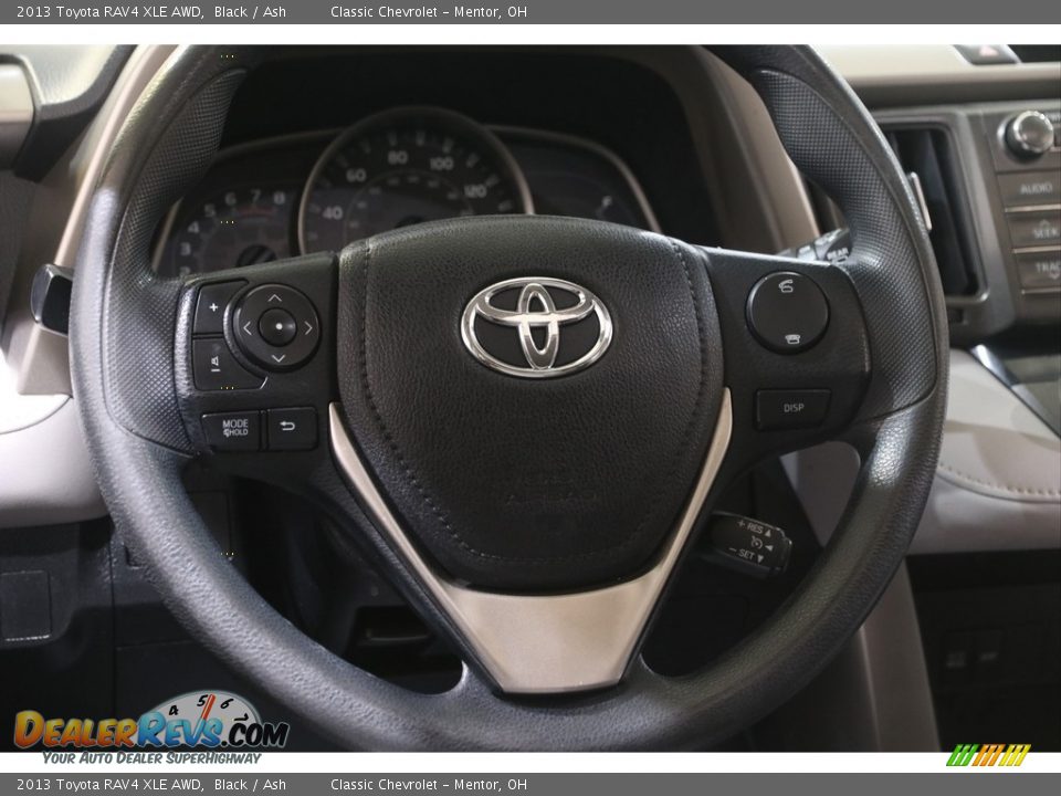 2013 Toyota RAV4 XLE AWD Black / Ash Photo #7