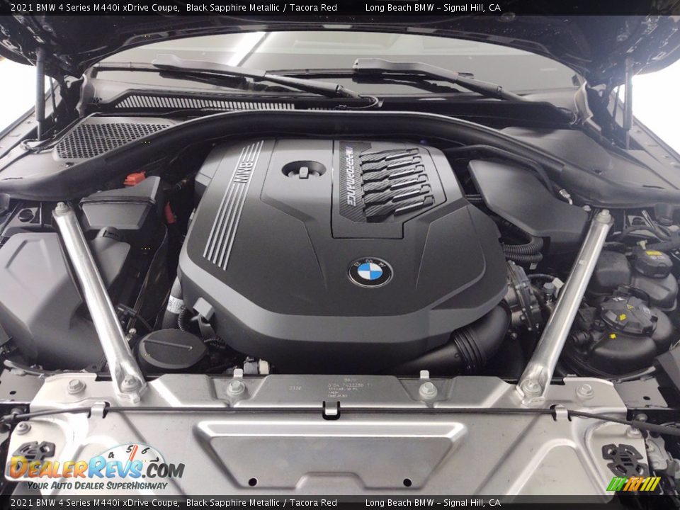 2021 BMW 4 Series M440i xDrive Coupe 3.0 Liter DI TwinPower Turbocharged DOHC 24-Valve Inline 6 Cylinder Engine Photo #6