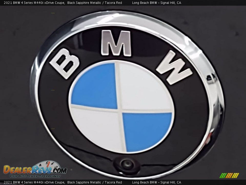 2021 BMW 4 Series M440i xDrive Coupe Black Sapphire Metallic / Tacora Red Photo #10