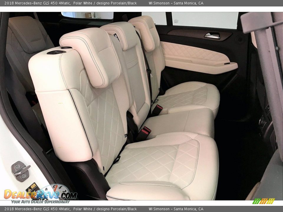 Rear Seat of 2018 Mercedes-Benz GLS 450 4Matic Photo #19