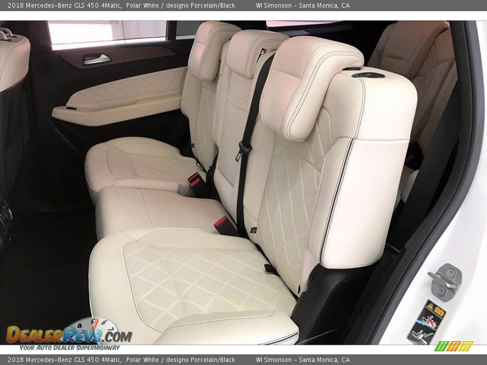 Rear Seat of 2018 Mercedes-Benz GLS 450 4Matic Photo #20