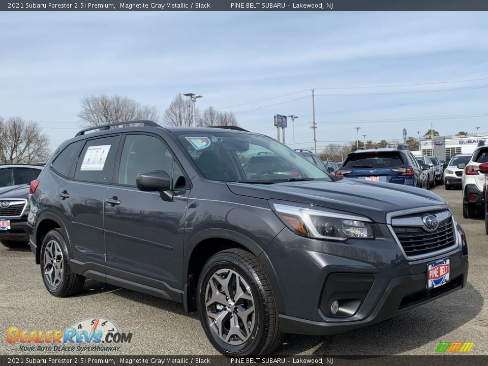 2021 Subaru Forester 2.5i Premium Magnetite Gray Metallic / Black Photo #1