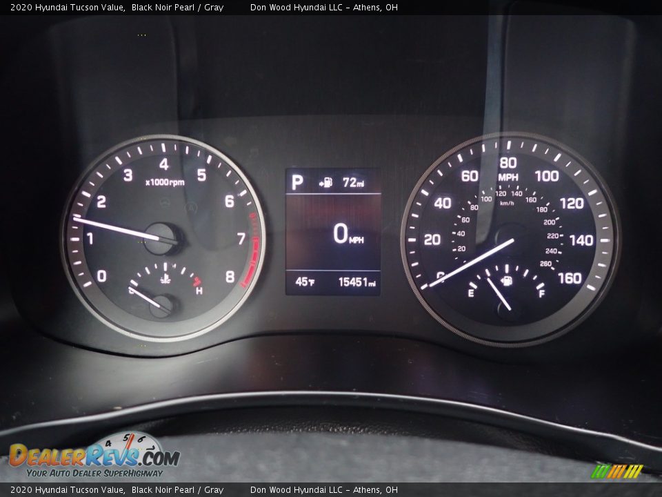 2020 Hyundai Tucson Value Black Noir Pearl / Gray Photo #29
