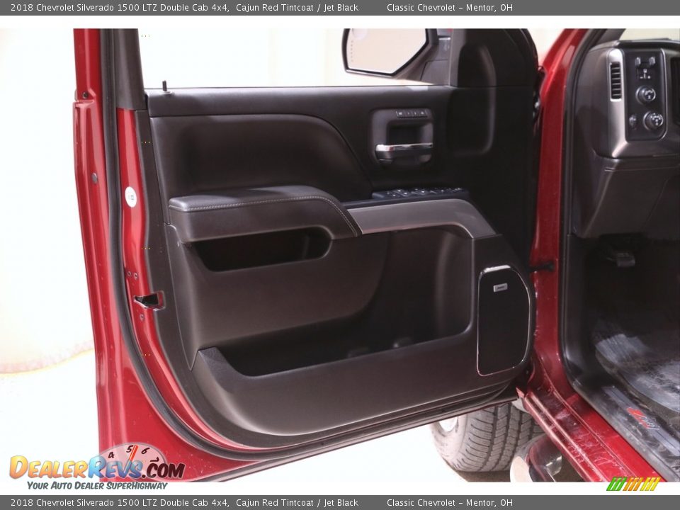 2018 Chevrolet Silverado 1500 LTZ Double Cab 4x4 Cajun Red Tintcoat / Jet Black Photo #4