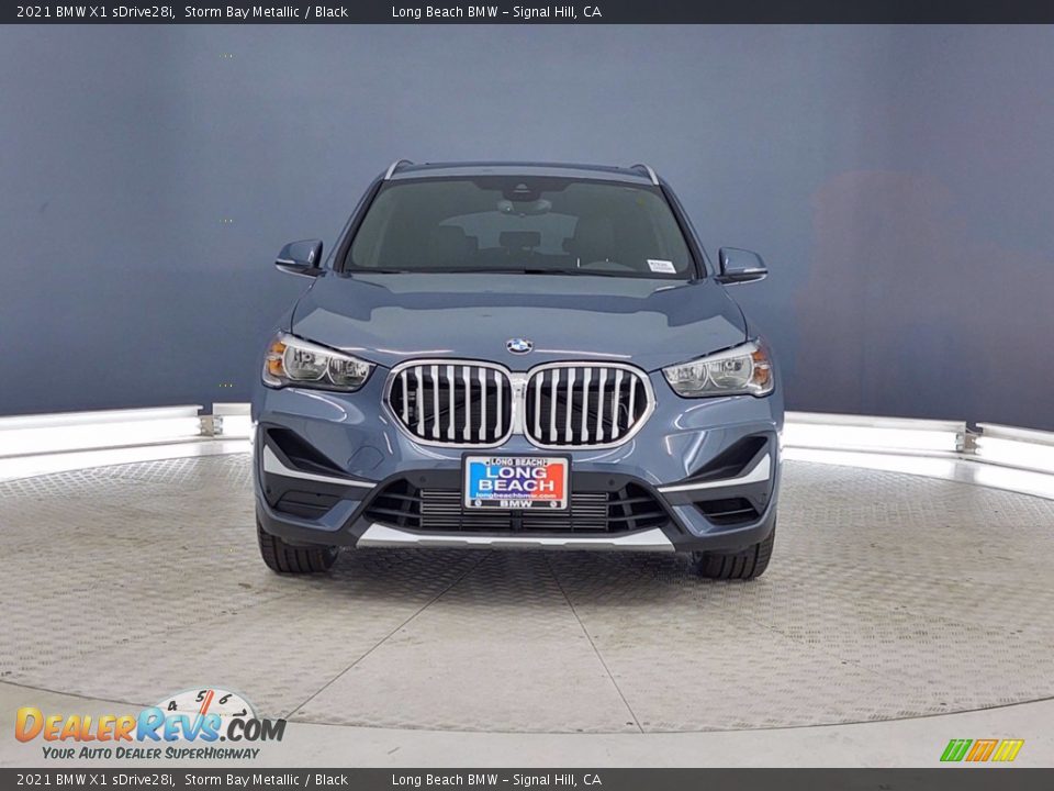 2021 BMW X1 sDrive28i Storm Bay Metallic / Black Photo #2