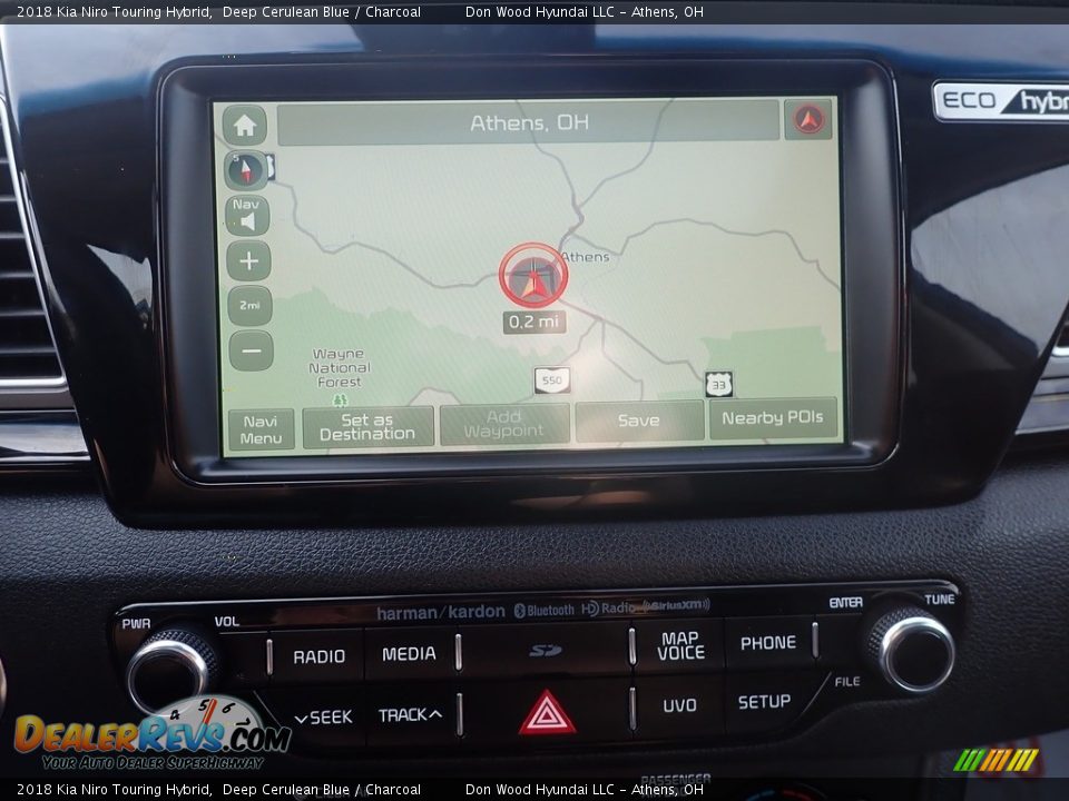 Controls of 2018 Kia Niro Touring Hybrid Photo #4