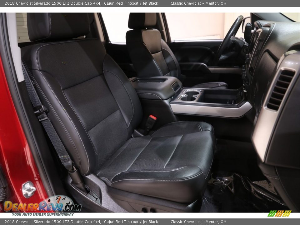 2018 Chevrolet Silverado 1500 LTZ Double Cab 4x4 Cajun Red Tintcoat / Jet Black Photo #17