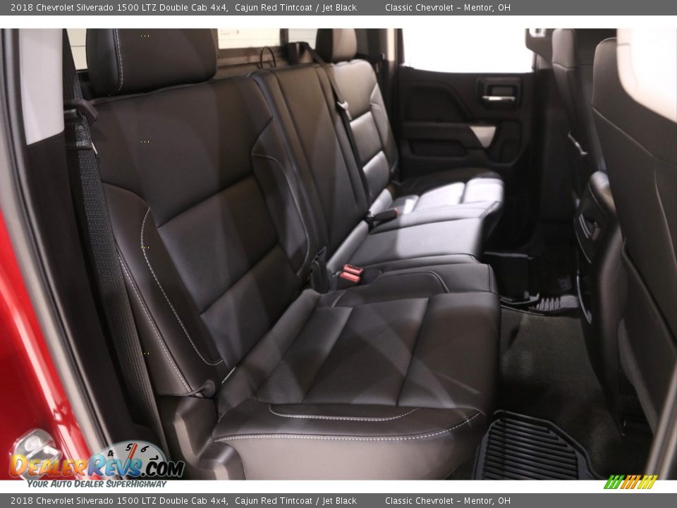 2018 Chevrolet Silverado 1500 LTZ Double Cab 4x4 Cajun Red Tintcoat / Jet Black Photo #18