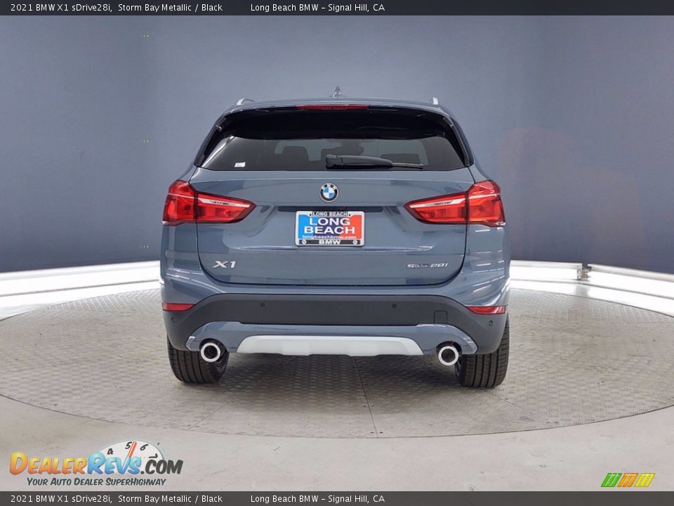 2021 BMW X1 sDrive28i Storm Bay Metallic / Black Photo #4