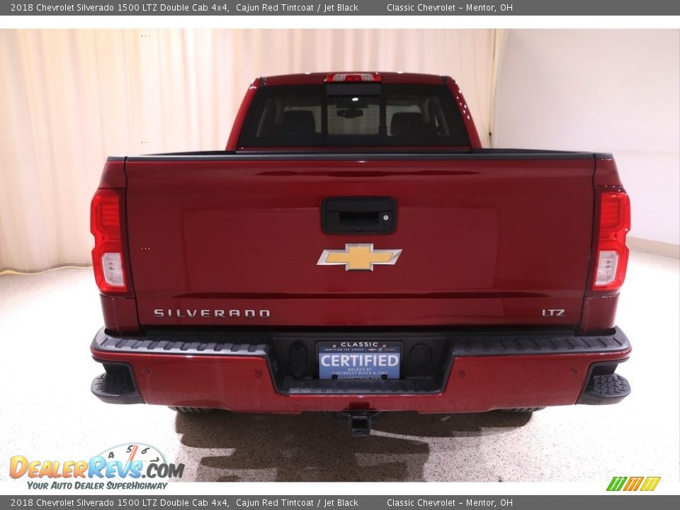 2018 Chevrolet Silverado 1500 LTZ Double Cab 4x4 Cajun Red Tintcoat / Jet Black Photo #20