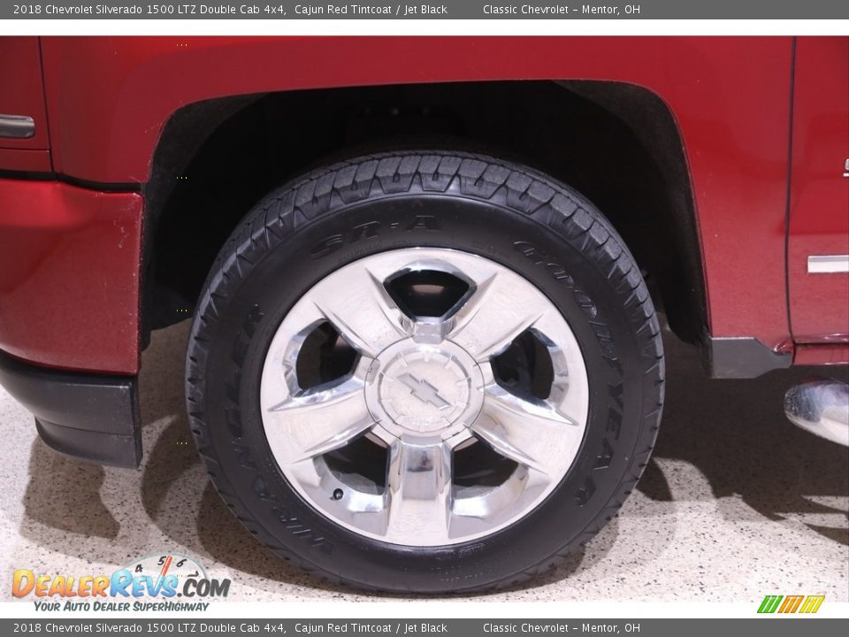 2018 Chevrolet Silverado 1500 LTZ Double Cab 4x4 Cajun Red Tintcoat / Jet Black Photo #22