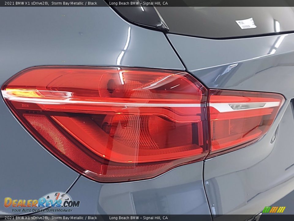 2021 BMW X1 sDrive28i Storm Bay Metallic / Black Photo #8