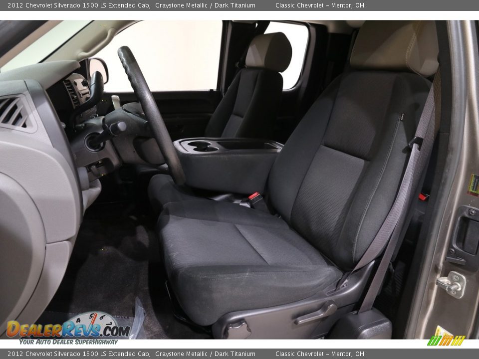 2012 Chevrolet Silverado 1500 LS Extended Cab Graystone Metallic / Dark Titanium Photo #5